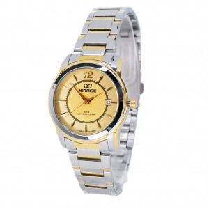 Mirage 8190 Silver Gold Ivory DIal Man MDBTGIV